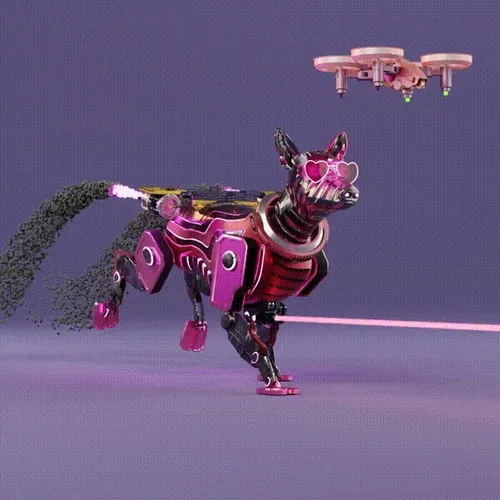 Beep Boop Robot Dogs #5766