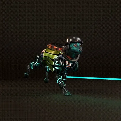 Beep Boop Robot Dogs #572