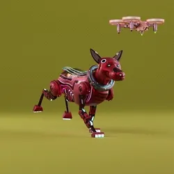 Beep Boop Robot Dogs #16152