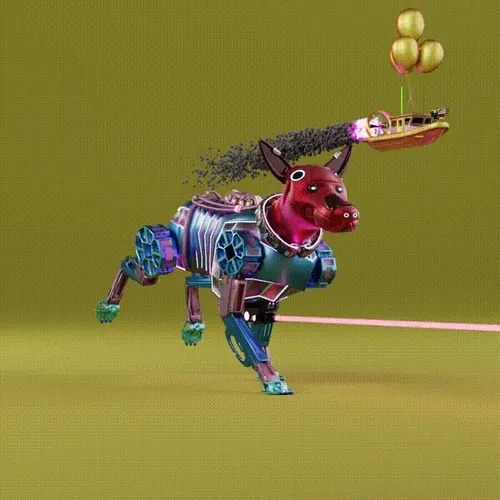 Beep Boop Robot Dogs #16231