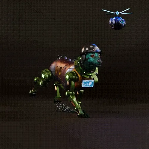 Beep Boop Robot Dogs #339