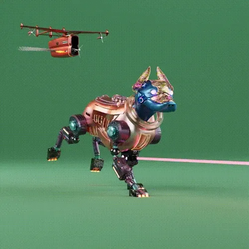 Beep Boop Robot Dogs #11177