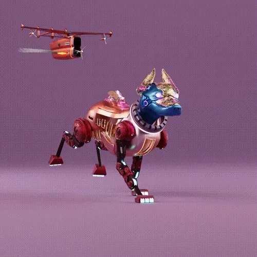 Beep Boop Robot Dogs #11080