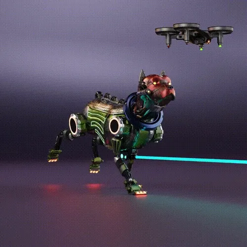 Beep Boop Robot Dogs #4015