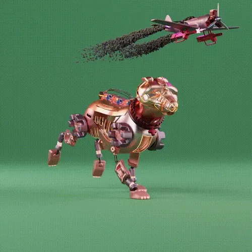 Beep Boop Robot Dogs #17402