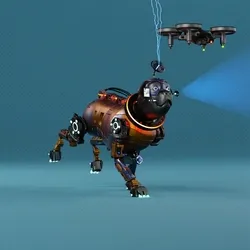 Beep Boop Robot Dogs #13098