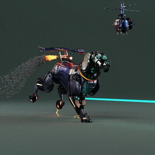 Beep Boop Robot Dogs #3699