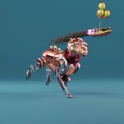 Beep Boop Robot Dogs #17240