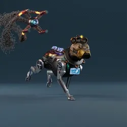 Beep Boop Robot Dogs #18484