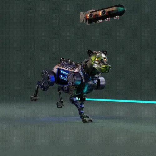 Beep Boop Robot Dogs #15068
