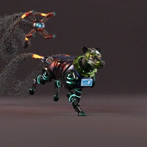 Beep Boop Robot Dogs #12520