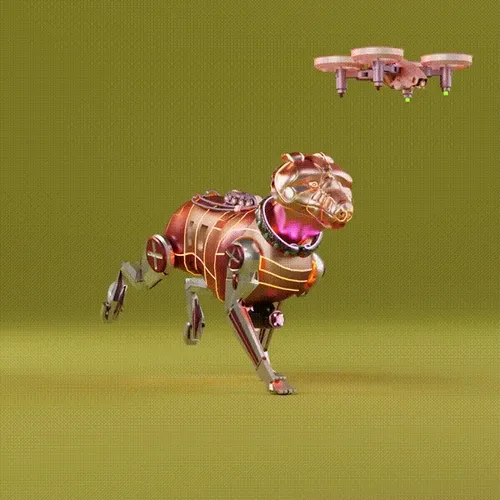 Beep Boop Robot Dogs #17350