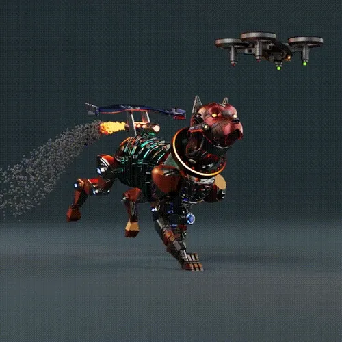 Beep Boop Robot Dogs #4733