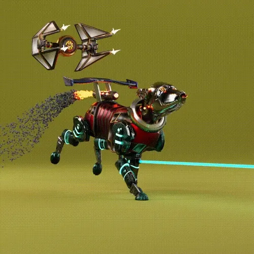 Beep Boop Robot Dogs #6171