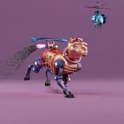 Beep Boop Robot Dogs #17330