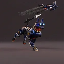 Beep Boop Robot Dogs #1024