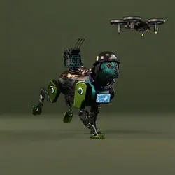 Beep Boop Robot Dogs #665