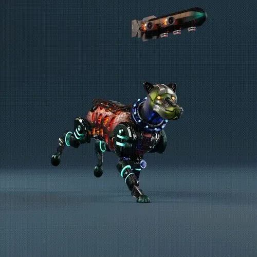 Beep Boop Robot Dogs #15826
