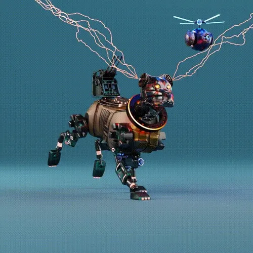 Beep Boop Robot Dogs #9669