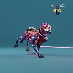 Beep Boop Robot Dogs #12856