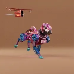 Beep Boop Robot Dogs #12444