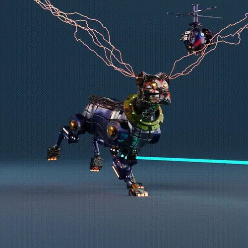 Beep Boop Robot Dogs #9218