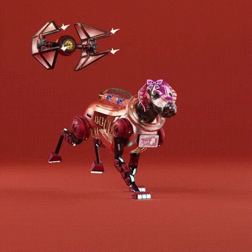 Beep Boop Robot Dogs #12839