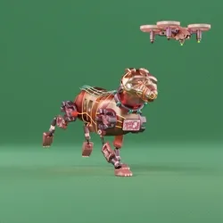 Beep Boop Robot Dogs #17640