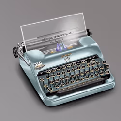 20 Mint Typewriter #815