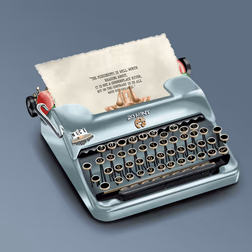 20 Mint Typewriter