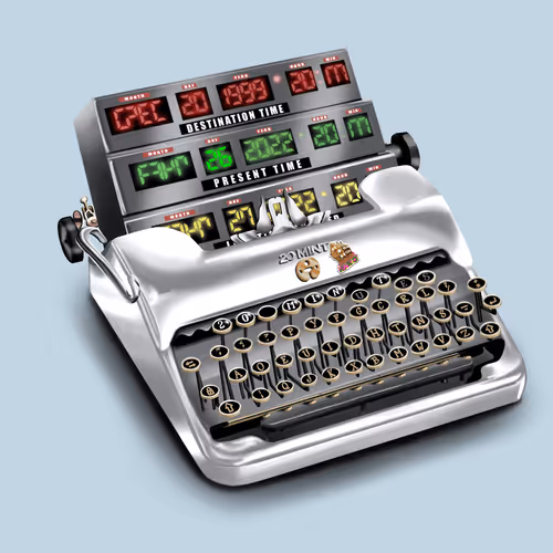 20 Mint Typewriter