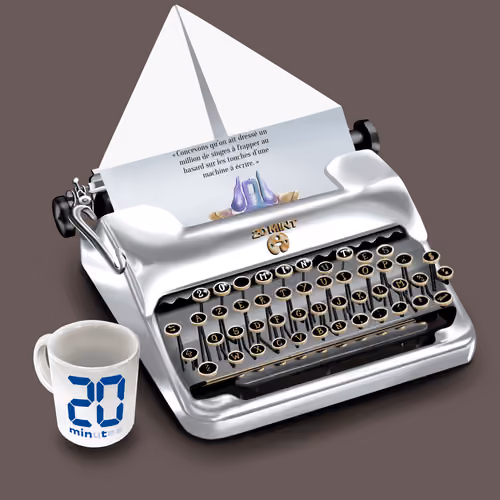 20 Mint Typewriter #356