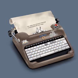 20 Mint Typewriter #621