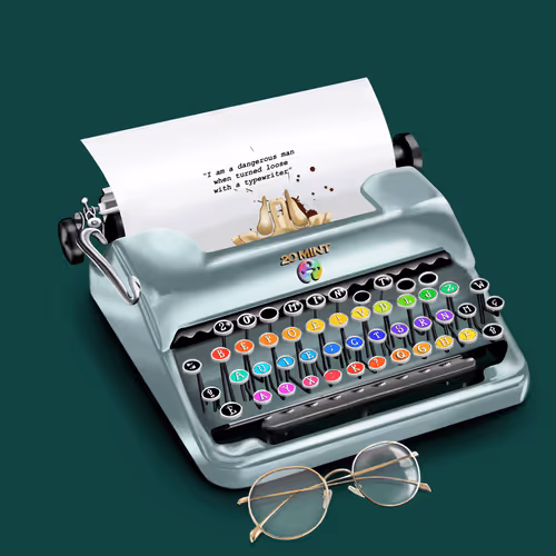 20 Mint Typewriter #917