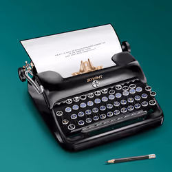 20 Mint Typewriter #760