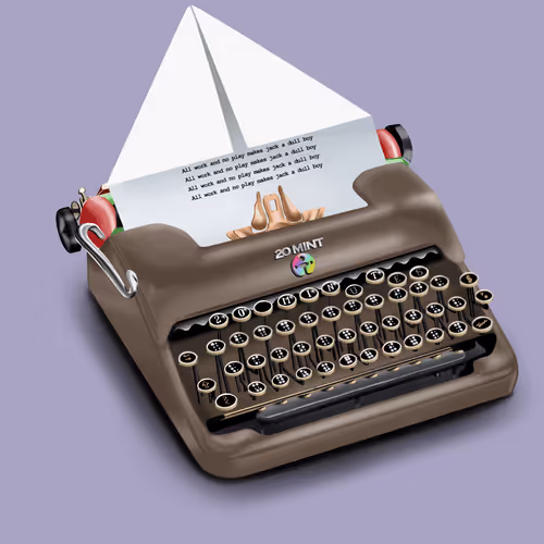 20 Mint Typewriter