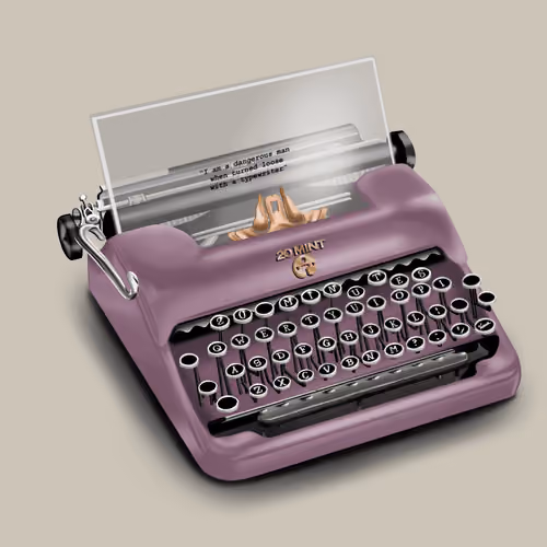 20 Mint Typewriter #414