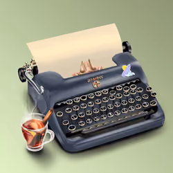 20 Mint Typewriter #594