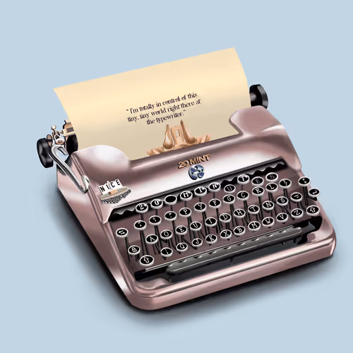 20 Mint Typewriter #769