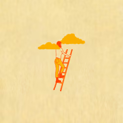 tiny drawing 27 - climb higher