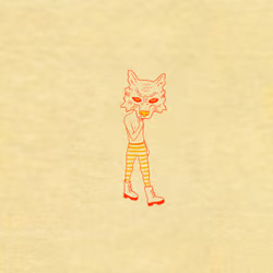 tiny drawing 12 - brave face