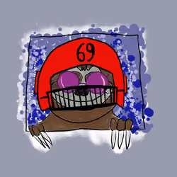 Happy Sloth #7