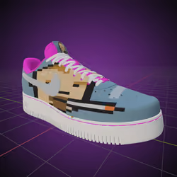 AR Punks Air Force 1 #7717