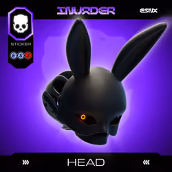 INVADER BUNY Head
