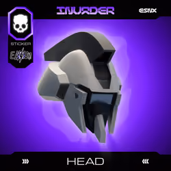 INVADER GLDT Head