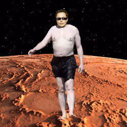 Elon Digital Trading Card #4043