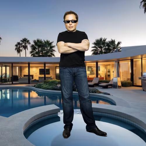 Elon Digital Trading Card #3769