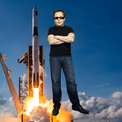 Elon Digital Trading Card #3764