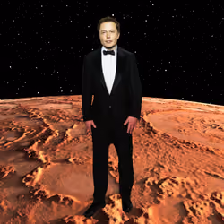 Elon Digital Trading Card #3590