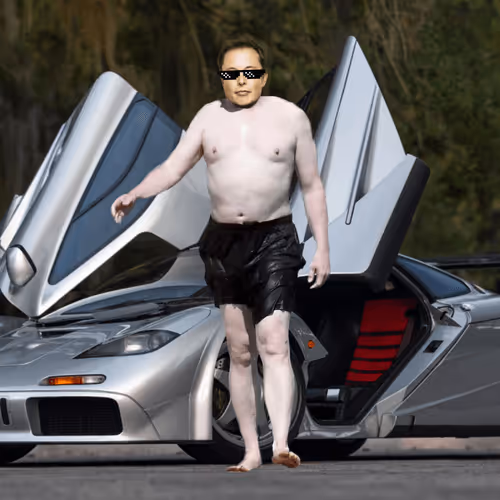 Elon Digital Trading Card #4134